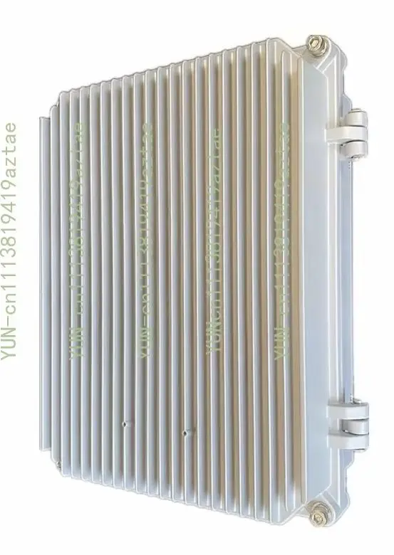 Industrial Die-Casting Aluminum Box Enclosure 370x332x110mm IP67 IK10 Cooling Case for Electronics