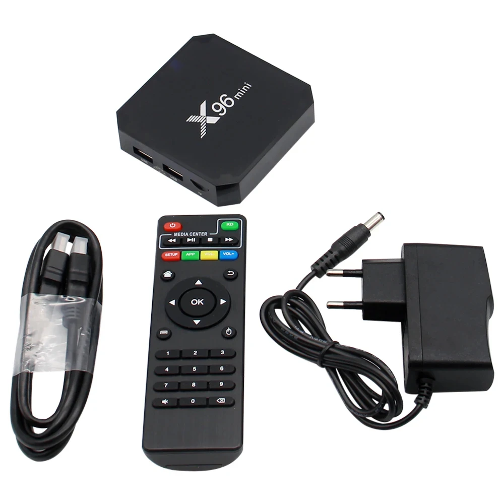 X96 mini tv box smart android 11,0 all winner h313 s quad core android tv box 1gb 8gb wifi 3d 4k hd player x96 set top box iptv