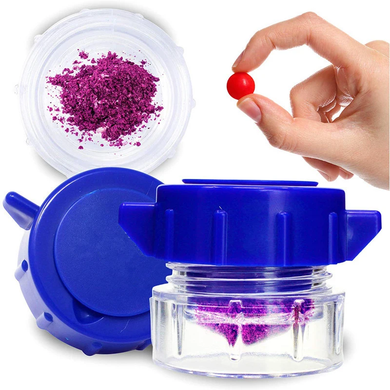 Pill Crusher Pro Kids Adult Pill Pulverizer Tablet Grinder Medicine Splitter Powder Crusher With Storage Box For Home Outdoor