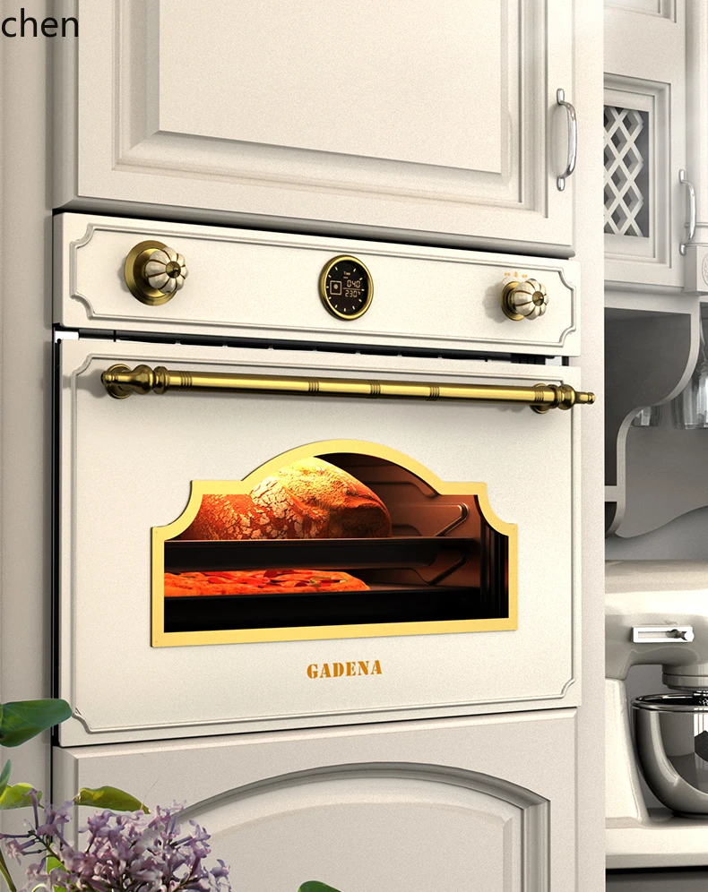 

ZML embedded steaming oven two-in-one household electric steamer retro steaming and baking all-in-one machine