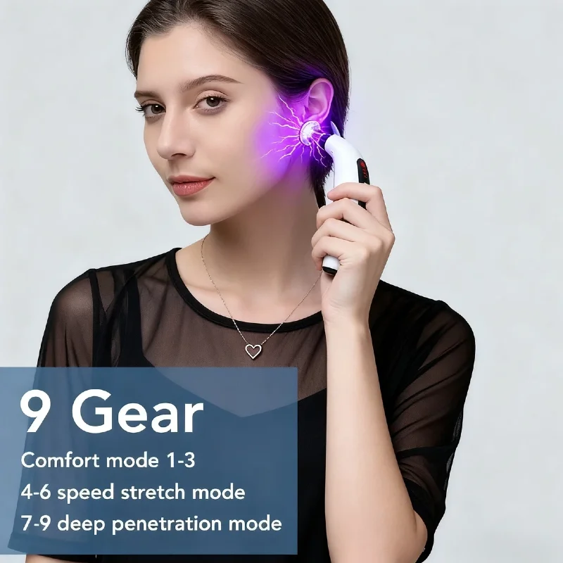 

Professional Grade EMS Muscle Stimulator - TENS Electronic Pulse Massager for Chronic Pain Relief & Acupuncture