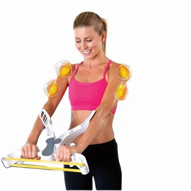 Fitness equipment exercise home stretch arm biceps shoulder chest back exercise muscle trainer Elastic Bands fitness