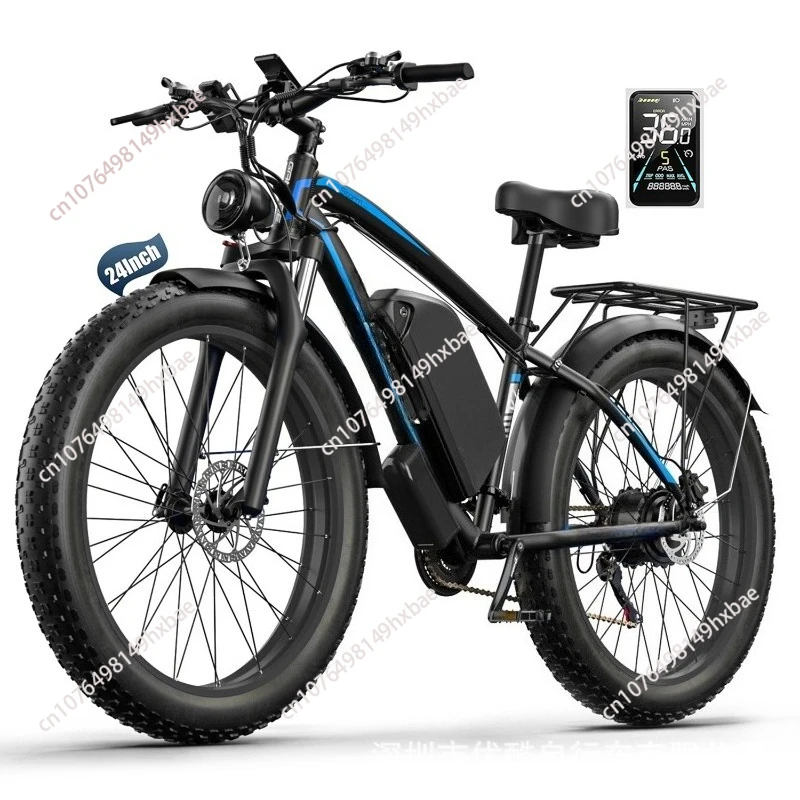 24-Inch dirt bike, fat tire electric bike, 37 mph