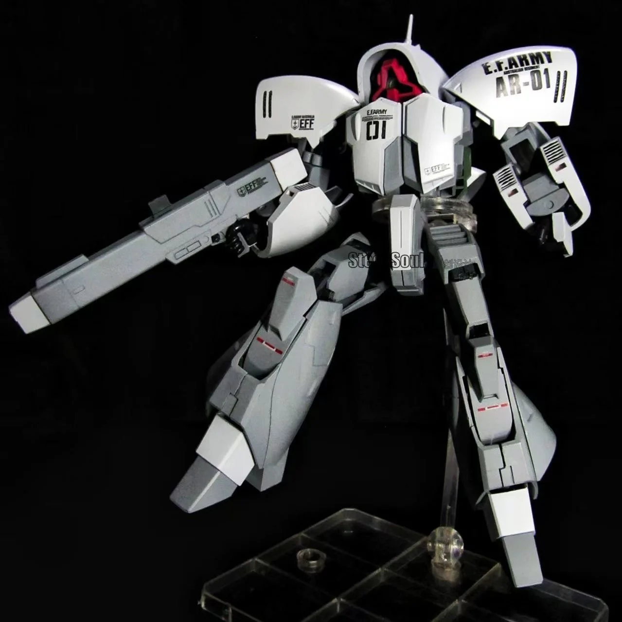 

HG 1/144 XW Asshimar NRX-044 Simple Color Mech Assembly Model Kit Action Figures Desktop Decoration Children'S Toy Gift