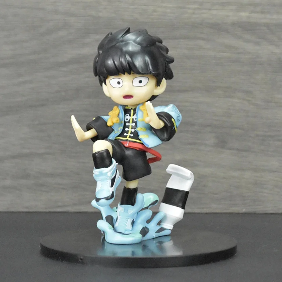 Novo anime mob psico 100 figuras gk reigen arataka q edição kawaii estatueta brinquedo modelo boneca ornamentos de mesa brinquedo colecionável