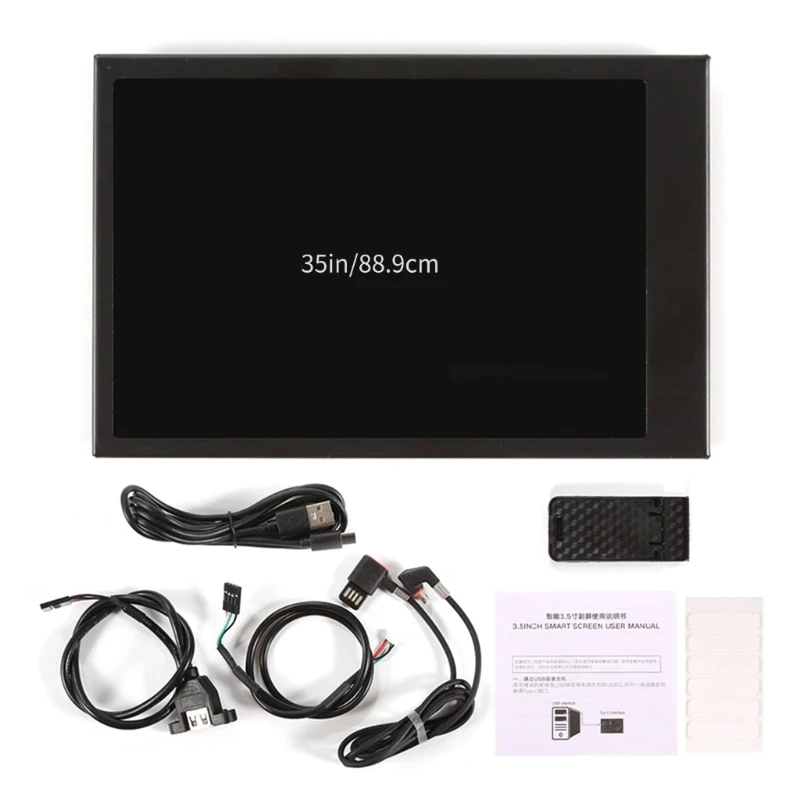 3.5Inch TypeC Sub Screen UsbC Small Screen for Computer Monitors AIDA64 Dropship