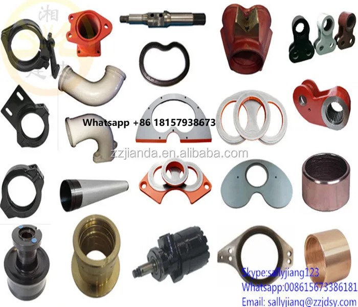 

Zoomlion/Schwing/Sani/KCP/Junjin/Cifa/Sermac Concrete Pump Truck Spare Parts