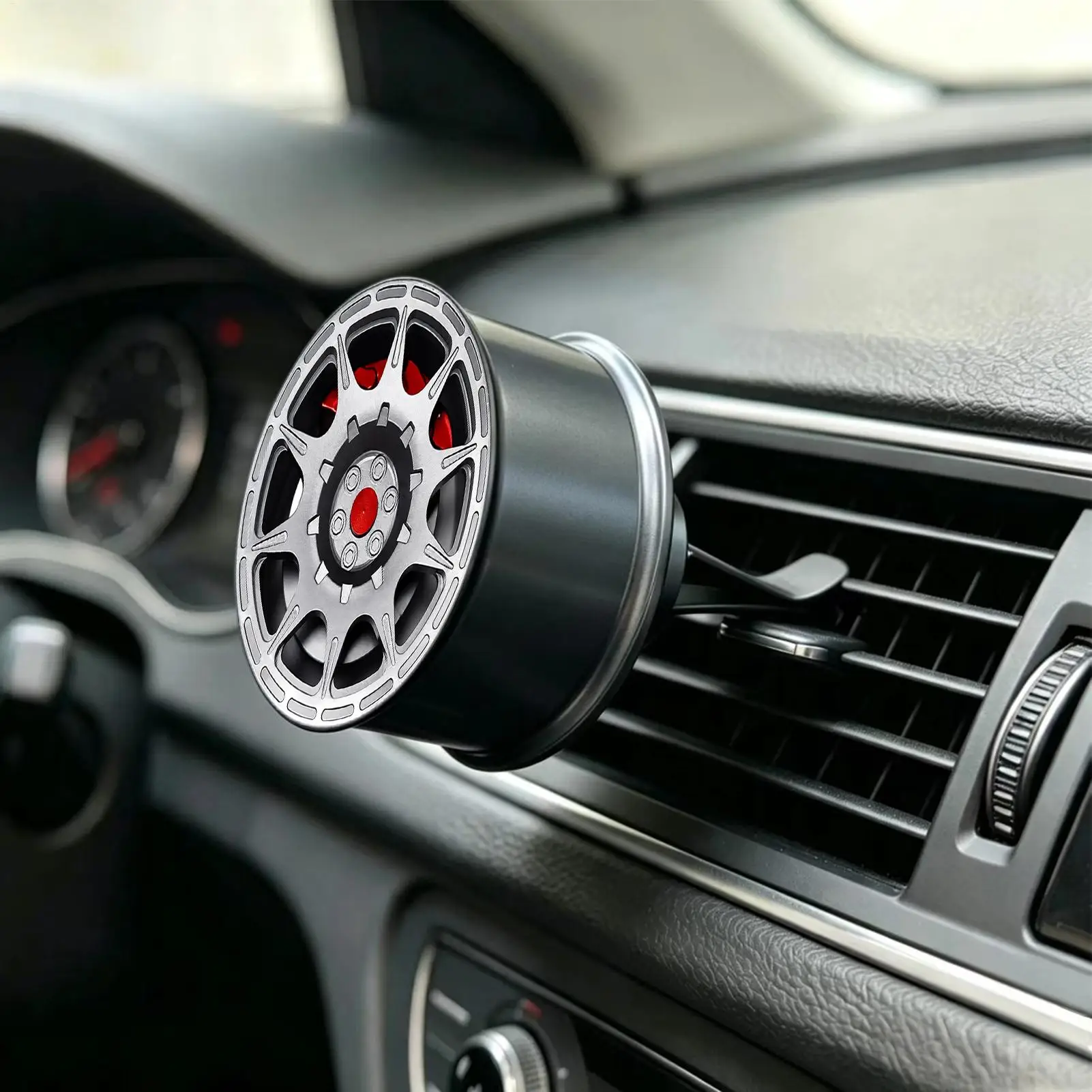 Car Vent Air Freshener Aromatherapy Decoration With 6 Refill Pads Car Fragrance Vent Clip For SUV Sedan Truck Short Trip Long