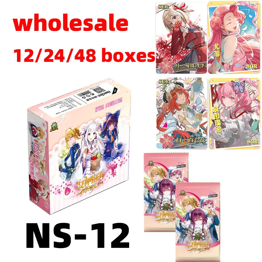 

Wholesale Goddess Story NS-12 Card Metal Card Anime Games Girl Party Swimsuit Bikini Booster Box Doujin Toys And Hobbies Gift