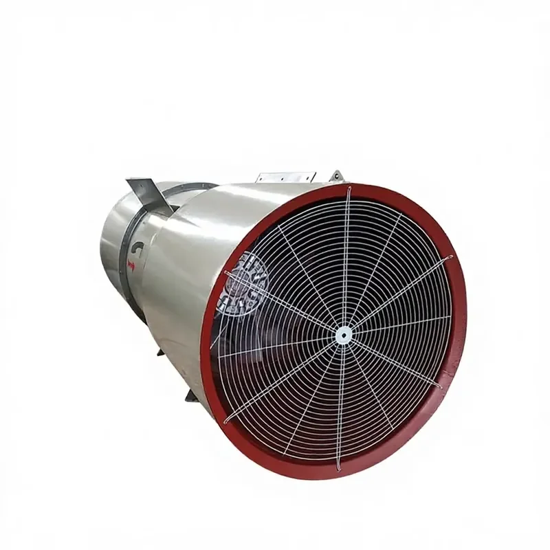 Tunnel Jet Axial Fan SDS-8# Railway & Highway Tunnel Operation Ventilation Smoke Exhaust Fan Carbon Steel 380V - view 2