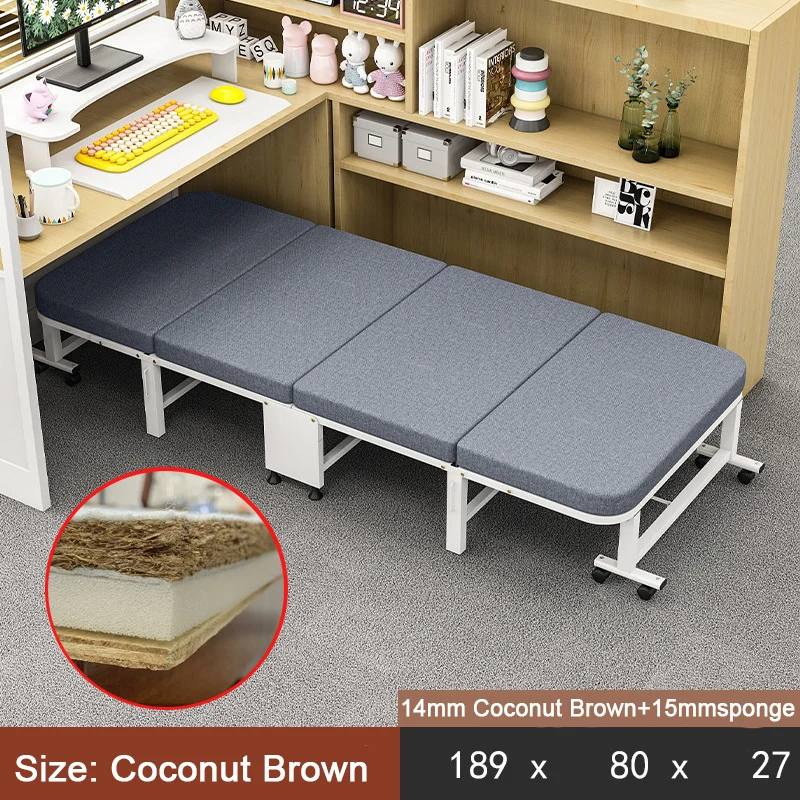 Official Lunch Break Folding Bed Single Noon Break Office Folding Bed Four Fold Sofa Bed Single