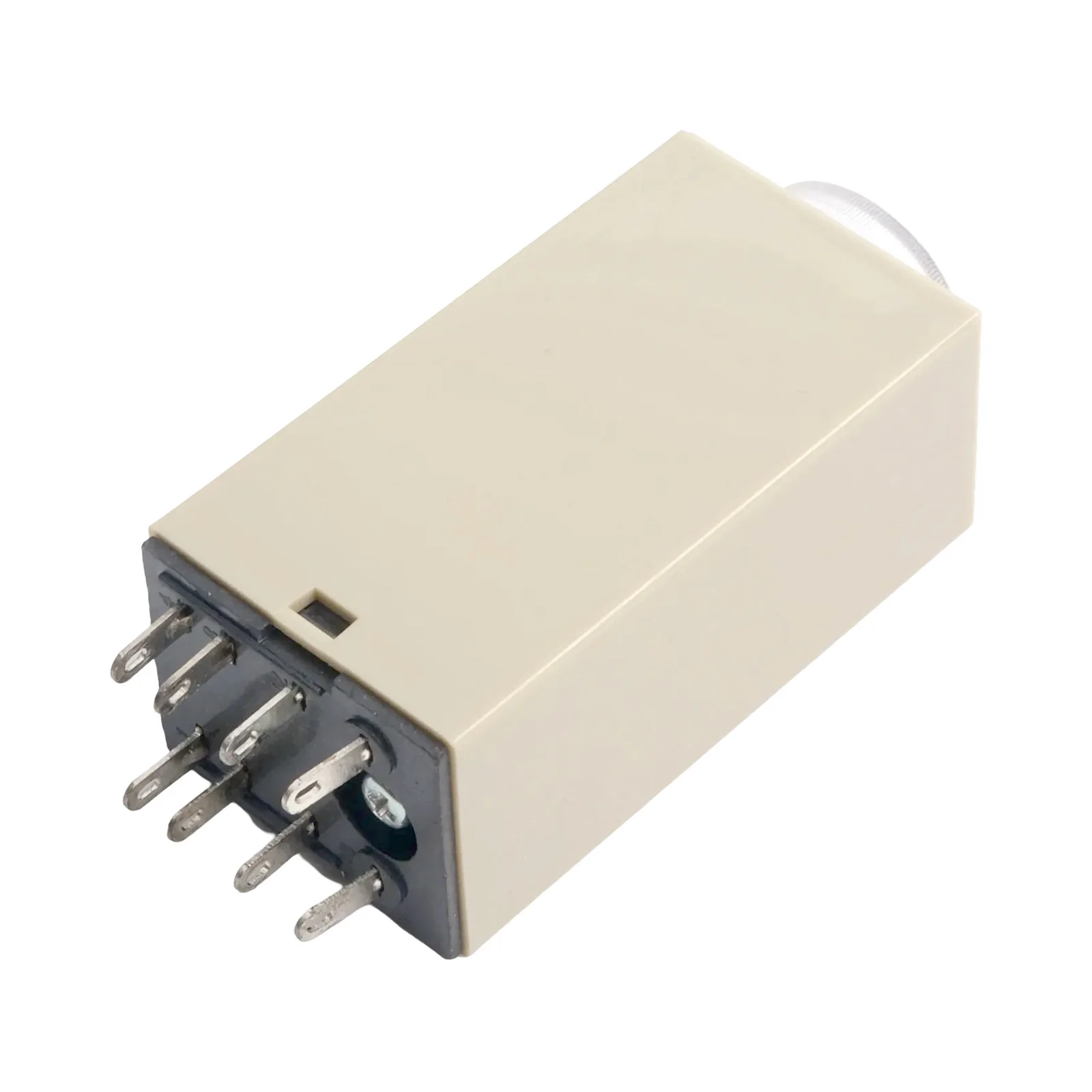 8-Pin 60-Second Timer Power-on Delay Relay H3Y-2 Power-on Delay Timer Relay AC220V DC24V 5A Din-rail Mounting Power Supplies