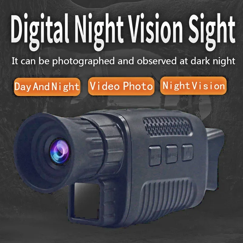 NV1000 Night Vision Digital Video Camera AV OUT Monocular Scope Telescope for Outdoor Hunting Camping  5X Zoom Optics