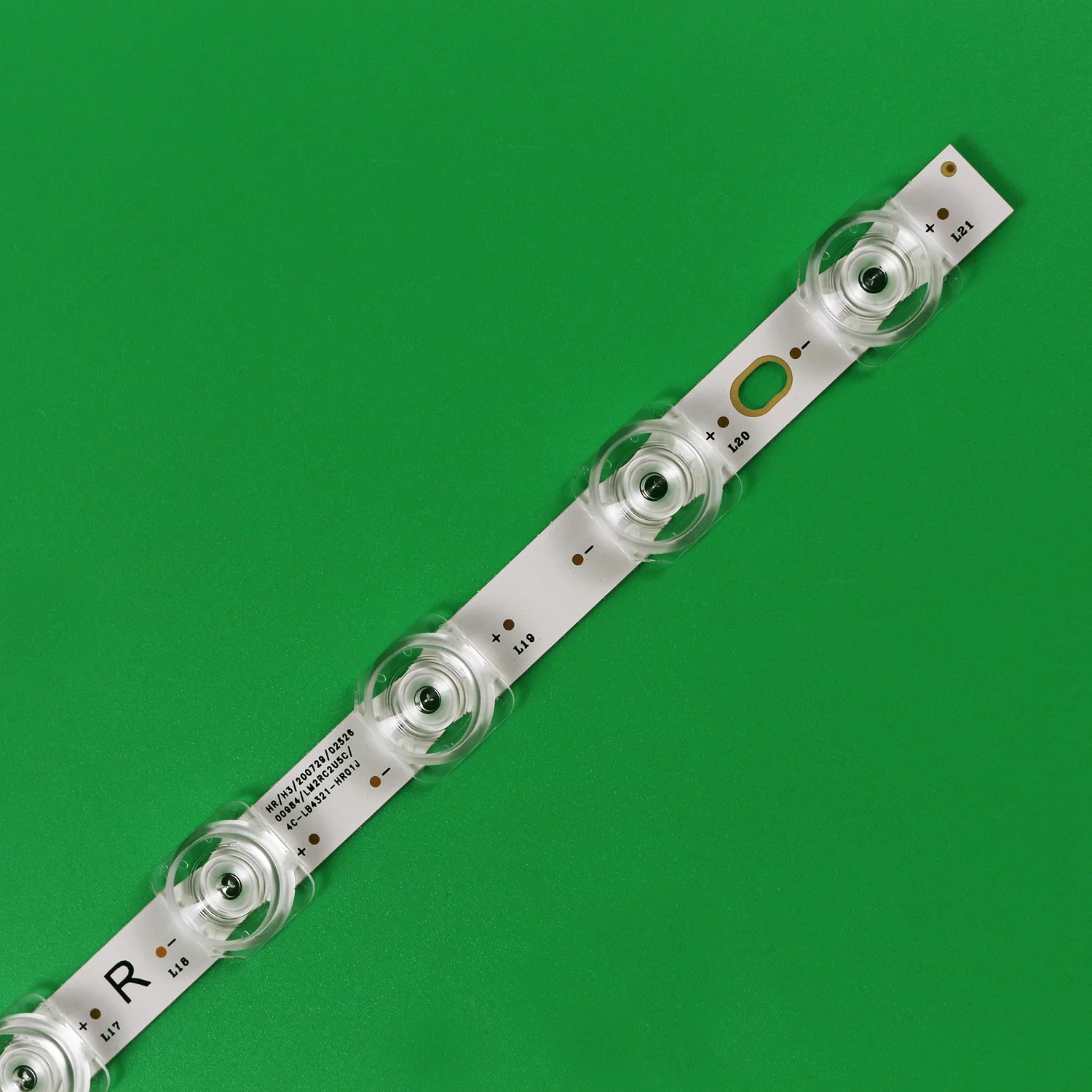 Imagem -04 - Tira Led para Tcl 43f8f 43l8f 43a820 43s433 43s434 43rs520 43p615 43s615 43hr330m21a0 4c-lb4321-hr01j 43hr330m21a1 21 Led 6v