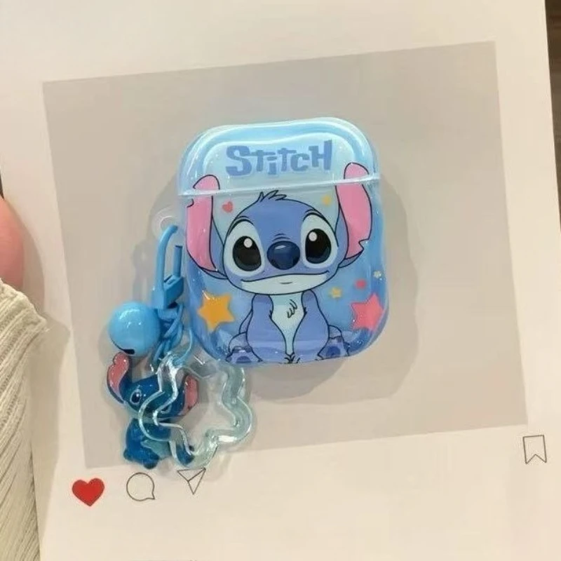 

Stitch Wireless Bluetooth Earbuds Cartoon Kitty Cat High-Quality Sound Sports Wireless Headset in-ear Noise-Canceling Headphones