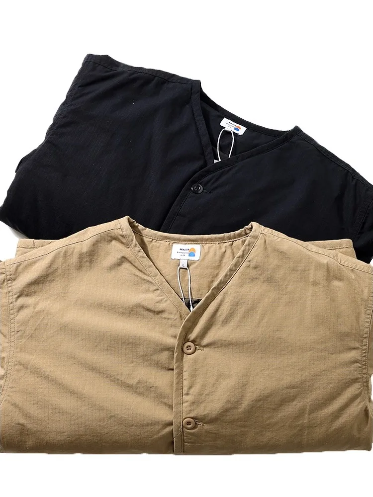 

Зимнее хлопковое мужское джето 2025, новое японское ретро-простое теплое свободное хлопковое пальто из полиэфирного волокна с внутренней стороны