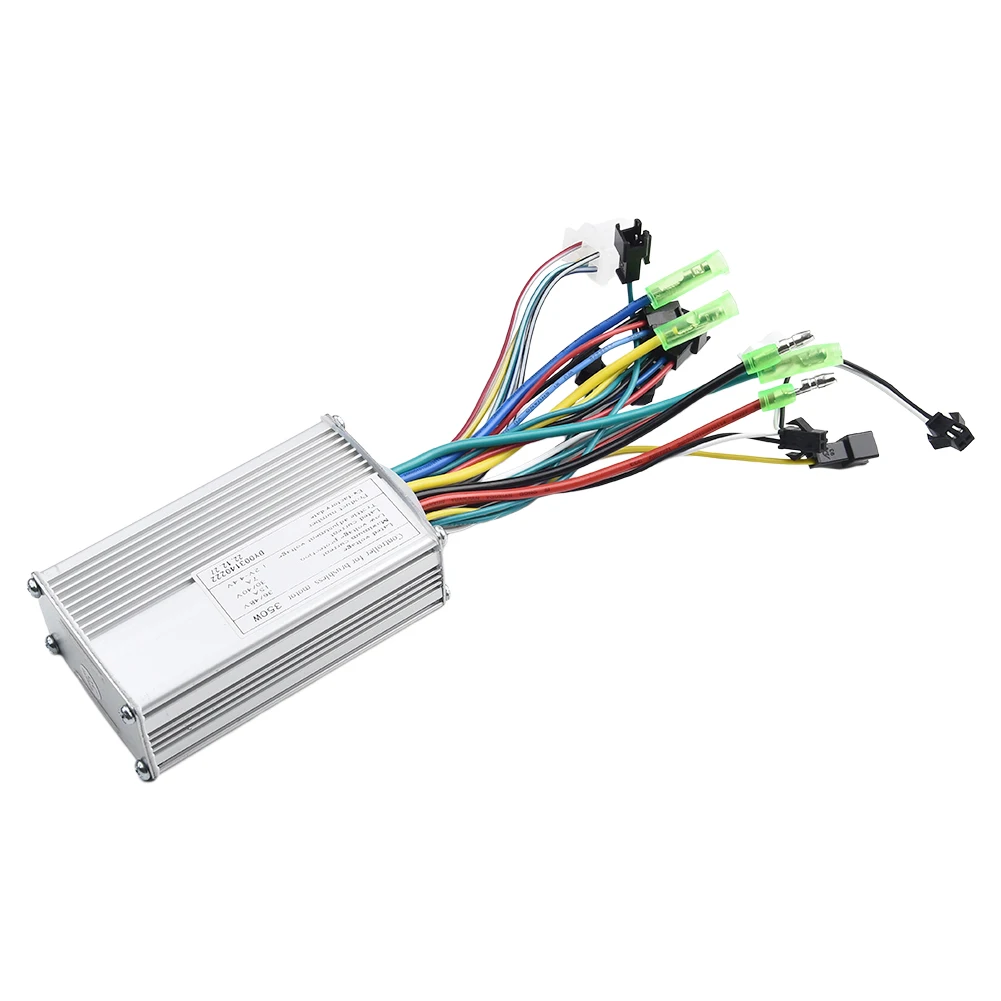 

36V 48V Brushless Controller Supply 350W Brake Components Cycling Folding bicycle Motor Parts Square Wave Steel