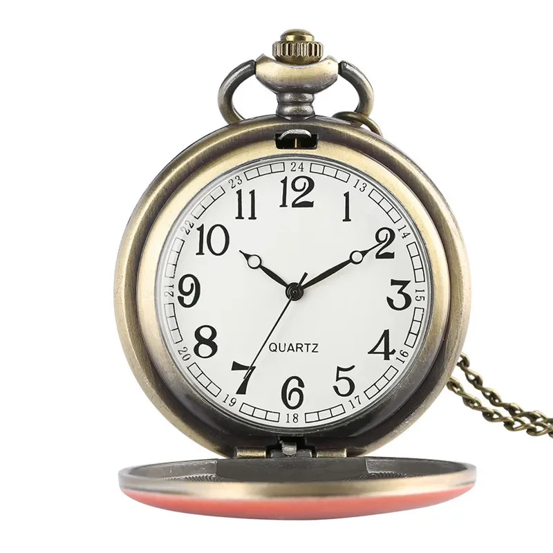 Винтажные кварцевые карманные часы с Рождеством и Новым годом в стиле ретро для мужчин и женщин, ожерелье-цепочка, рождественский подарок другую семьи