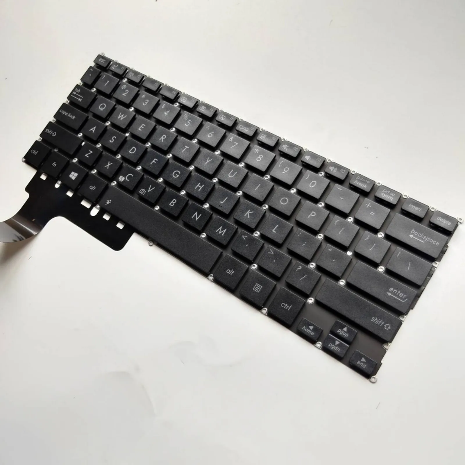 لوحة مفاتيح الكمبيوتر المحمول تخطيط الولايات المتحدة لـ Asus E201 E202 E202S E205 E202SA E202M E202MA X205 #6