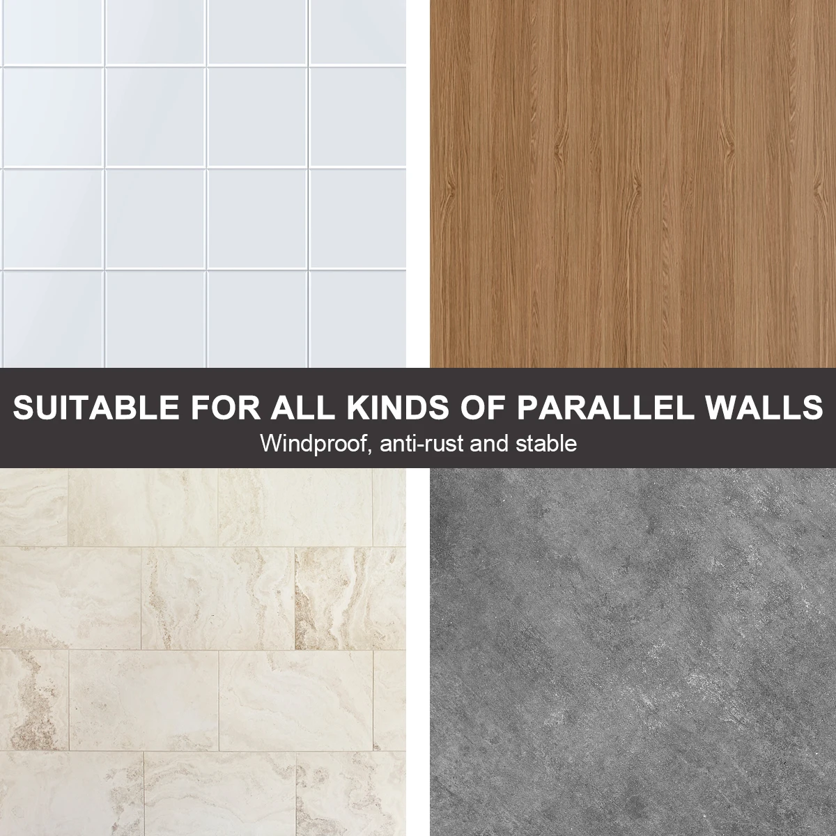 

2pcs Retractable Bath Curtain Rods Adjustable Tension Rods For Shower Clothes Drying Steel Extendable Rail Bar Wall Mounted Easy