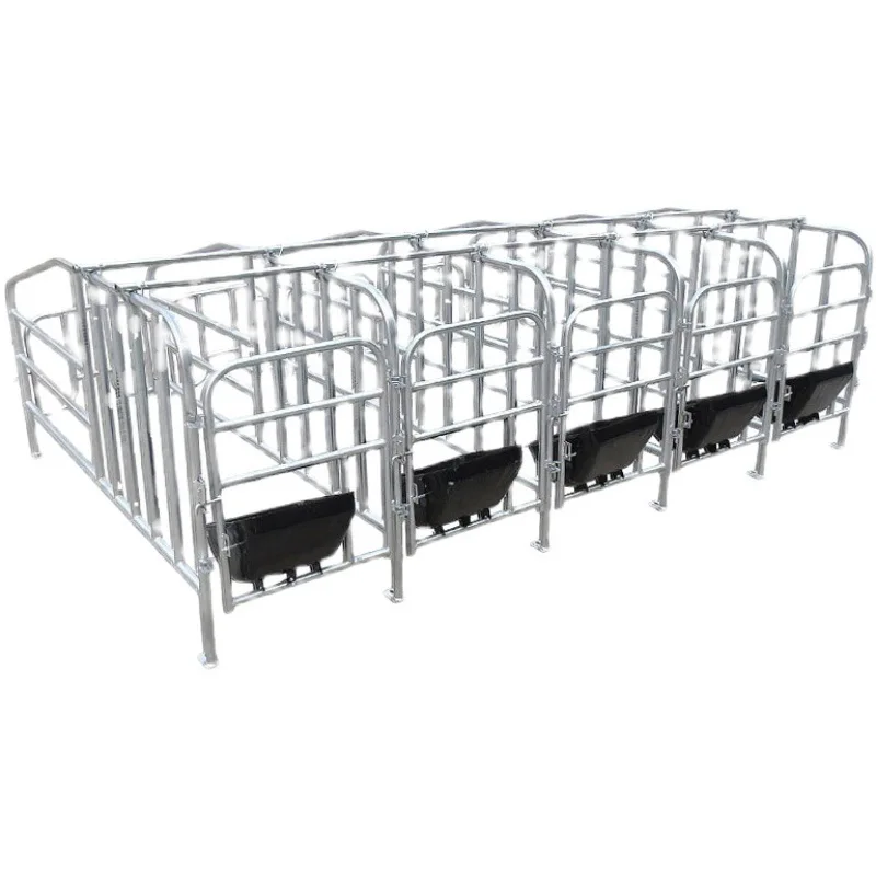 

Sow positioning bar, pig floor type, with composite, manure leakage board, nursery