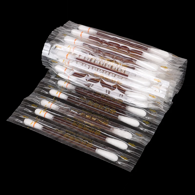 30 قطعة/الحزمة القابل للتصرف الطبية اليود القطن عصا اليود تطهير القطن