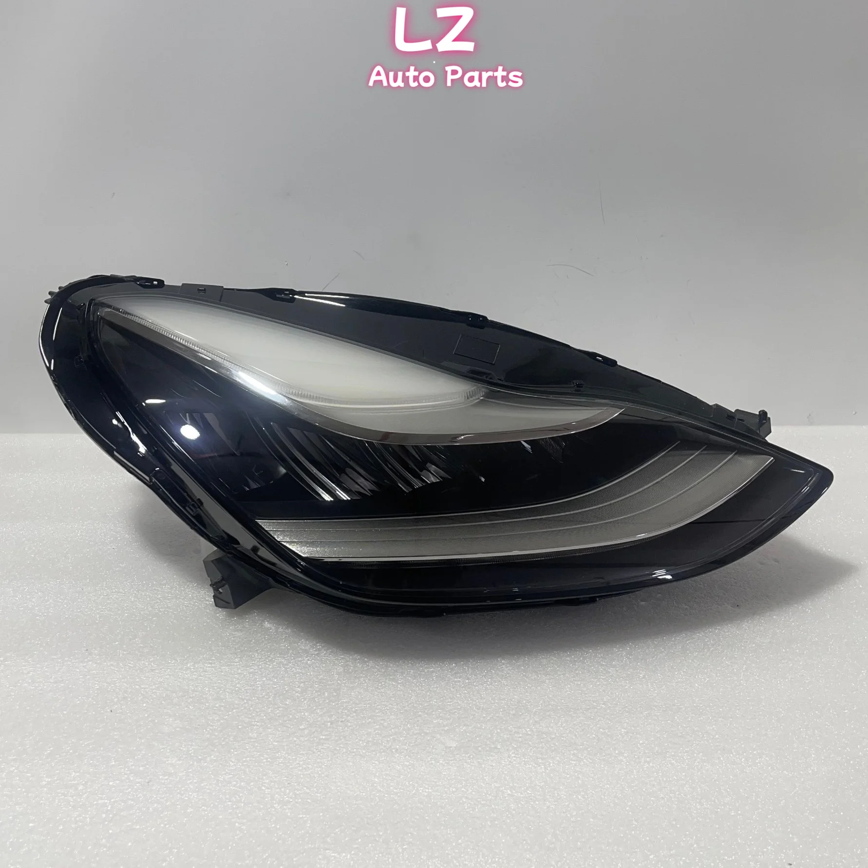 

Подходит для фары Tesla Model 3 2019-2021, модель 3, светодиодные фары Tesla, автомобильные аксессуары для замены Plug And Play