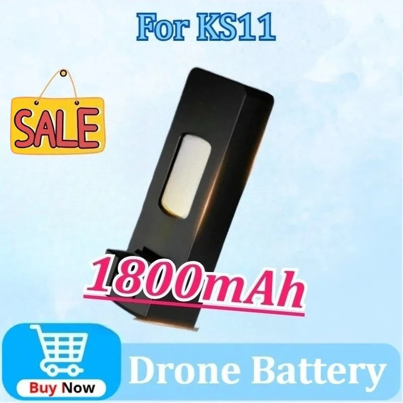

Newly Upgraded Drone Battery 3.7V 1800mAh For KS11 Drone Accessories Parts Powerful Replacement Batteries High-Capacity