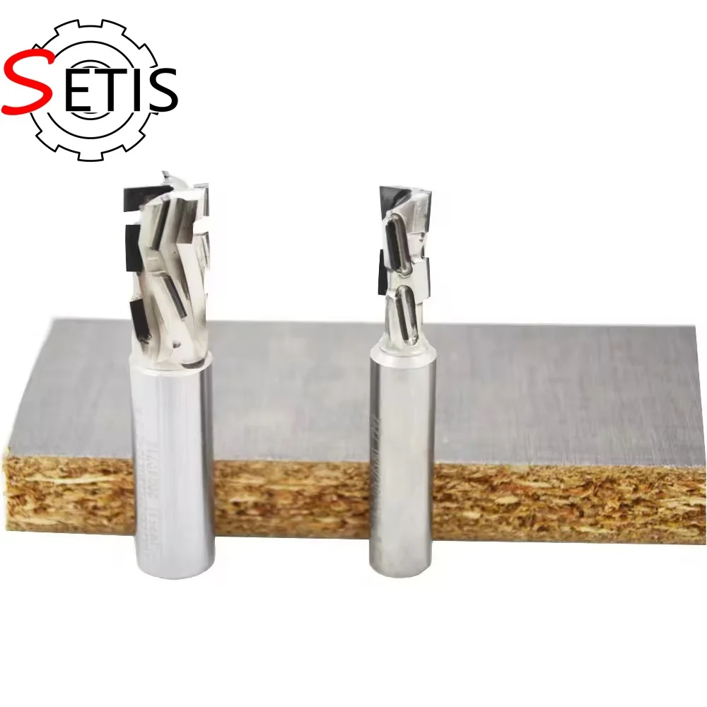 SETIS Polycrystalline Diamond (PCD) Tipped Compression Up/Down Shear R/H Direction  Router Bit