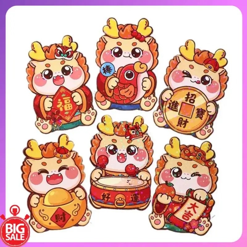 Grande Oferta 36 pçs envelopes vermelhos sorte saco de dinheiro estilo chinês primavera festival pacote vermelho bênção pacote