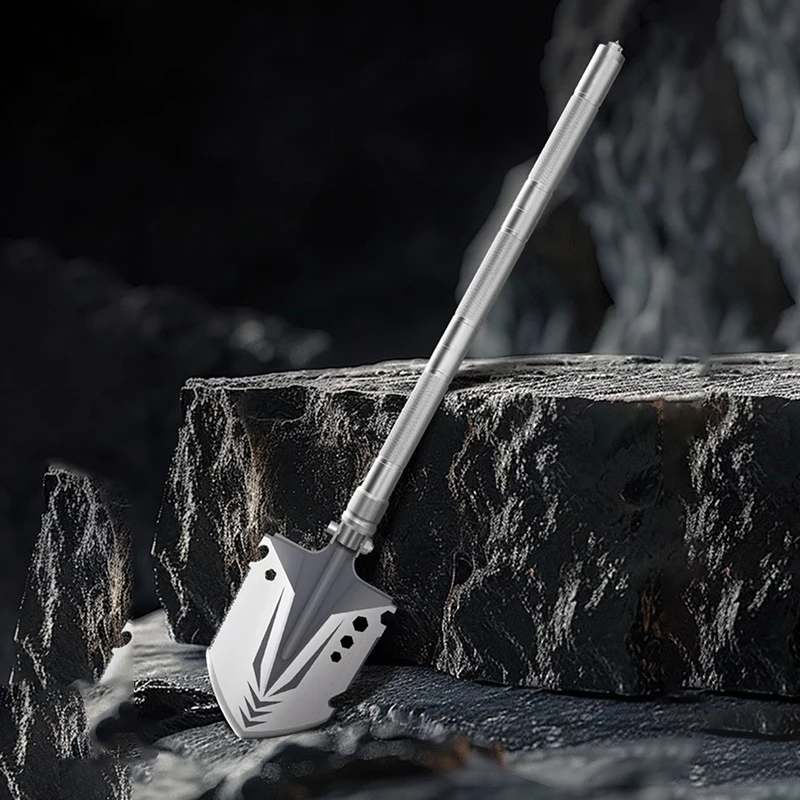 Folding Shovel Travel Camping Sapper Shovel Farmland Gardening Portable Shovels Survival Multipurpose Hand Shovels