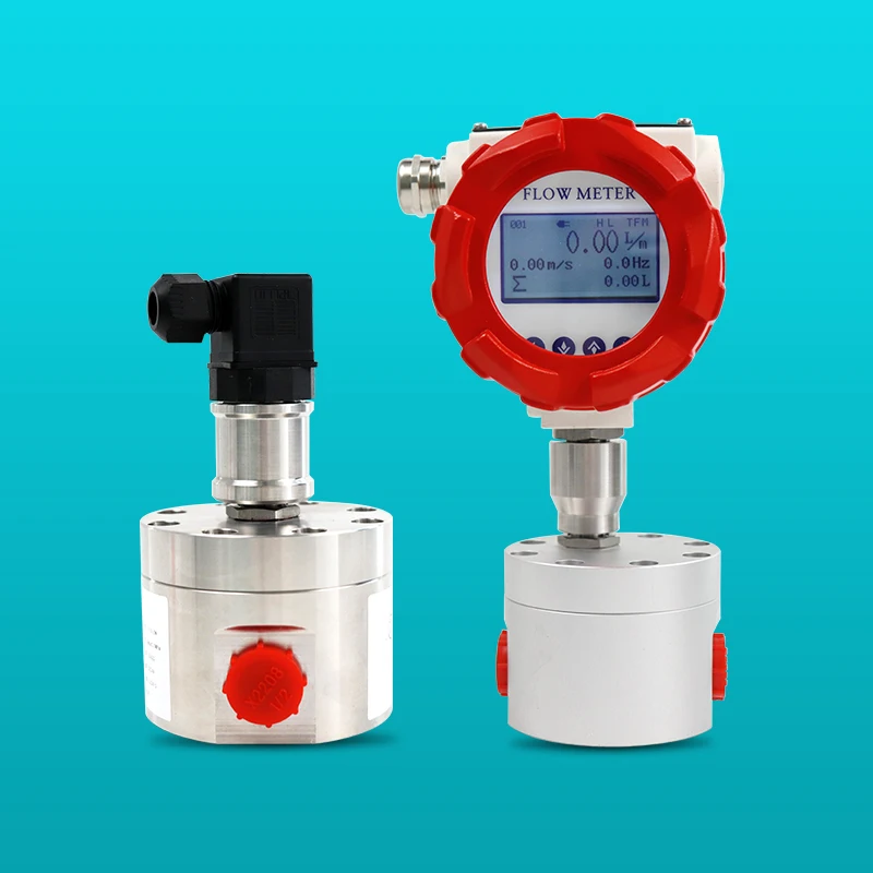 Oem Wifi Digital 4-20ma Dn65 3 Inch Cement Grout Circular Gear Flow Meter for Heavy Fuel Oil Acrylic Sugar Syrup Micro Detergent