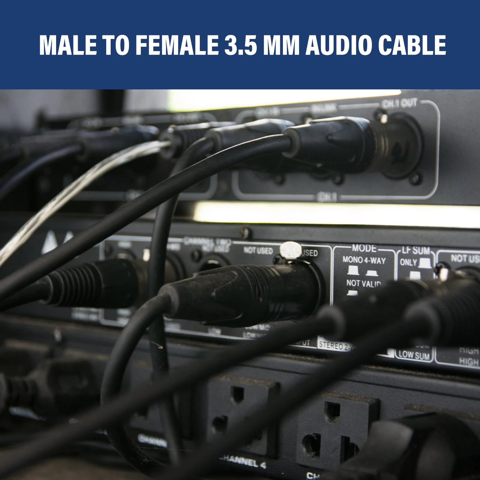

Audio Line Cable Extender Cables Extension Earphone Headphone Aluminum Alloy Cord
