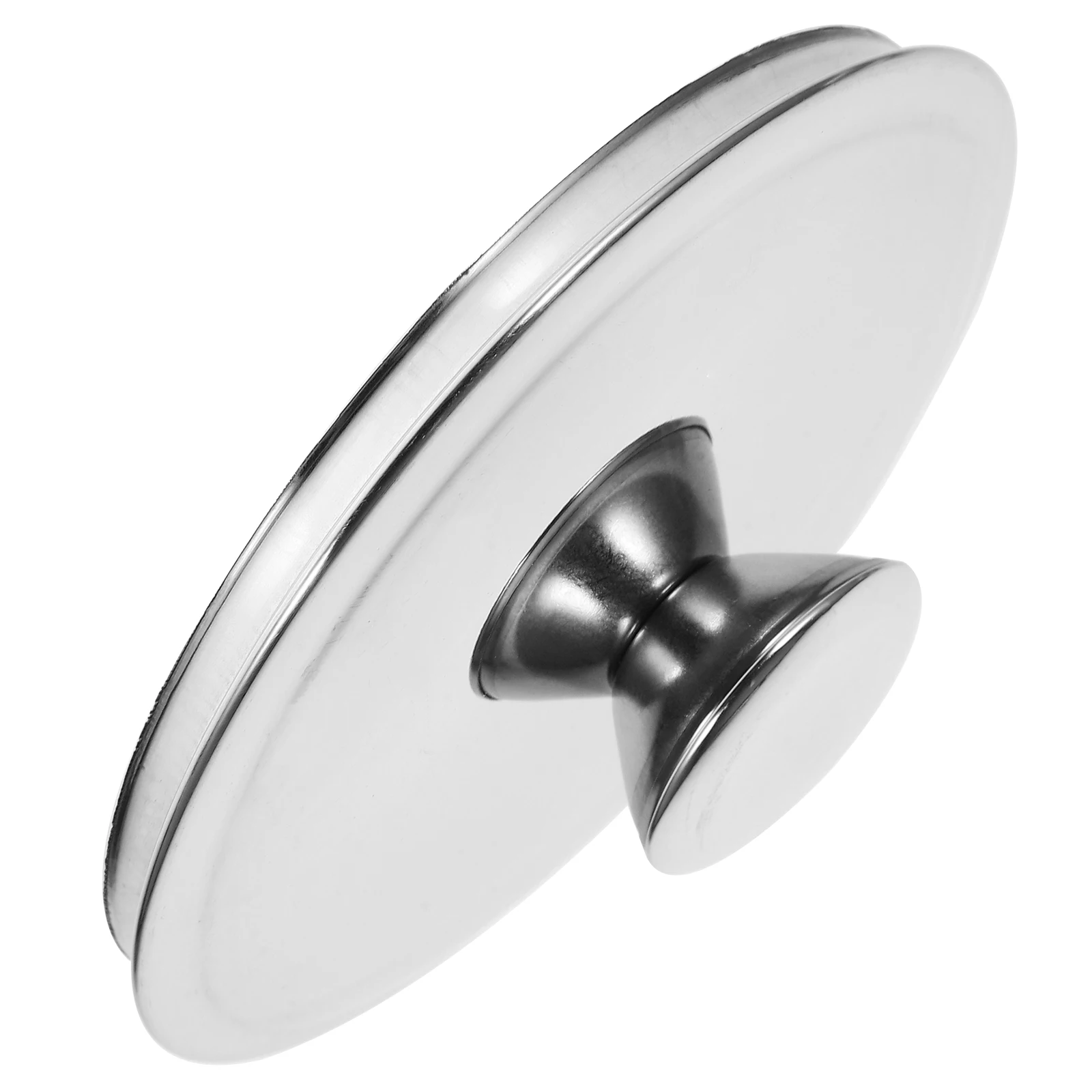 

Stainless Steel Pot Lid Universal Jar Cover Oil Pan Spill Proof Lid Replacement Seasoning Cooker Metal Cover Household Kitchen