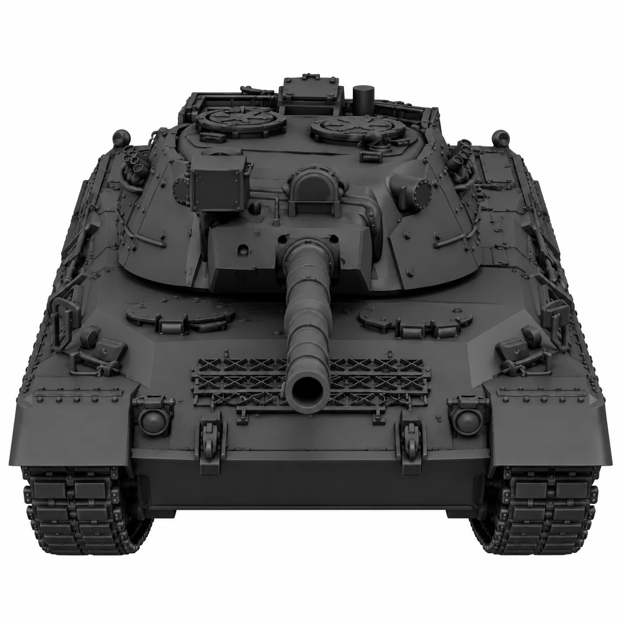 SSMODEL 1/72/ 1/100 1/144 1/200 Multi-Scale Leopard A1A1 German coldwar MBT Resin Model Kit TSS0543