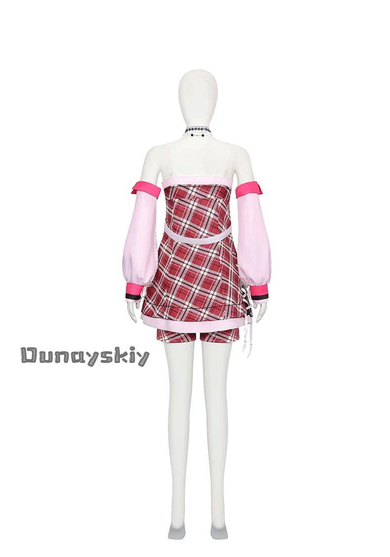Momoi Airi​​ Seven Boxes Cosplay Costume Woman Jirai Kei Dress Halloween Carnival Theme Role Play Costume Fancy Party Dress Up view 5