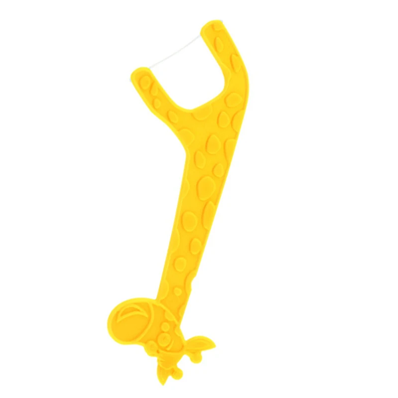 أعواد أسنان بلاستيكية فائقة النحافة للأطفال ، تفاصيل تنظيف الأسنان ، عصا خيط ، عبوة عائلية ، تنظيف أسنان ، كرتون ، 40 في كل صندوق