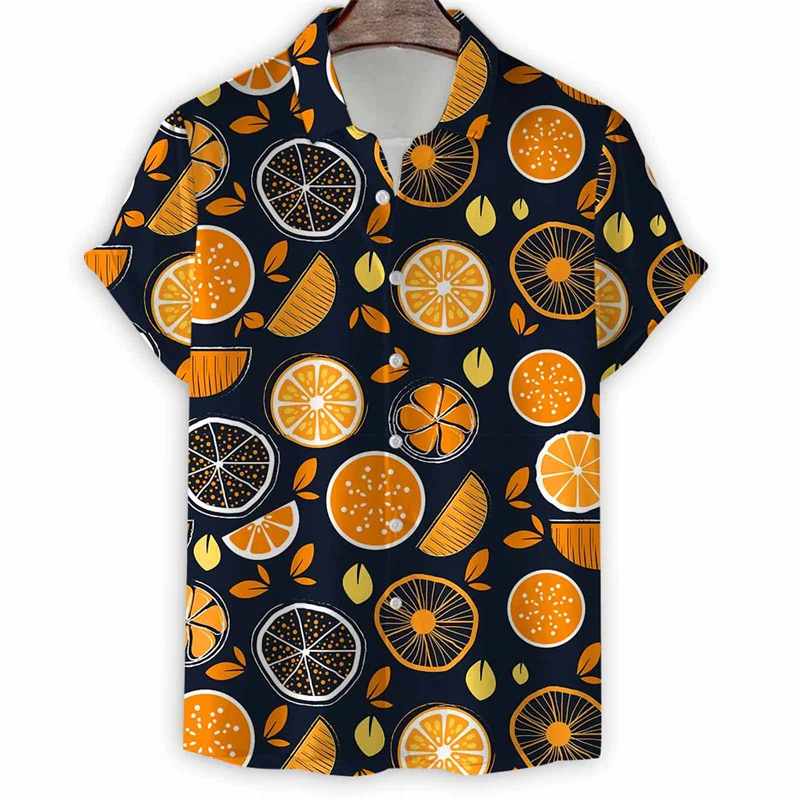 New Fashionable Flowing Flower Full Printed Short Sleeved Shirt for Men's Commuting and Vacation, Niche and Gentle Shirt