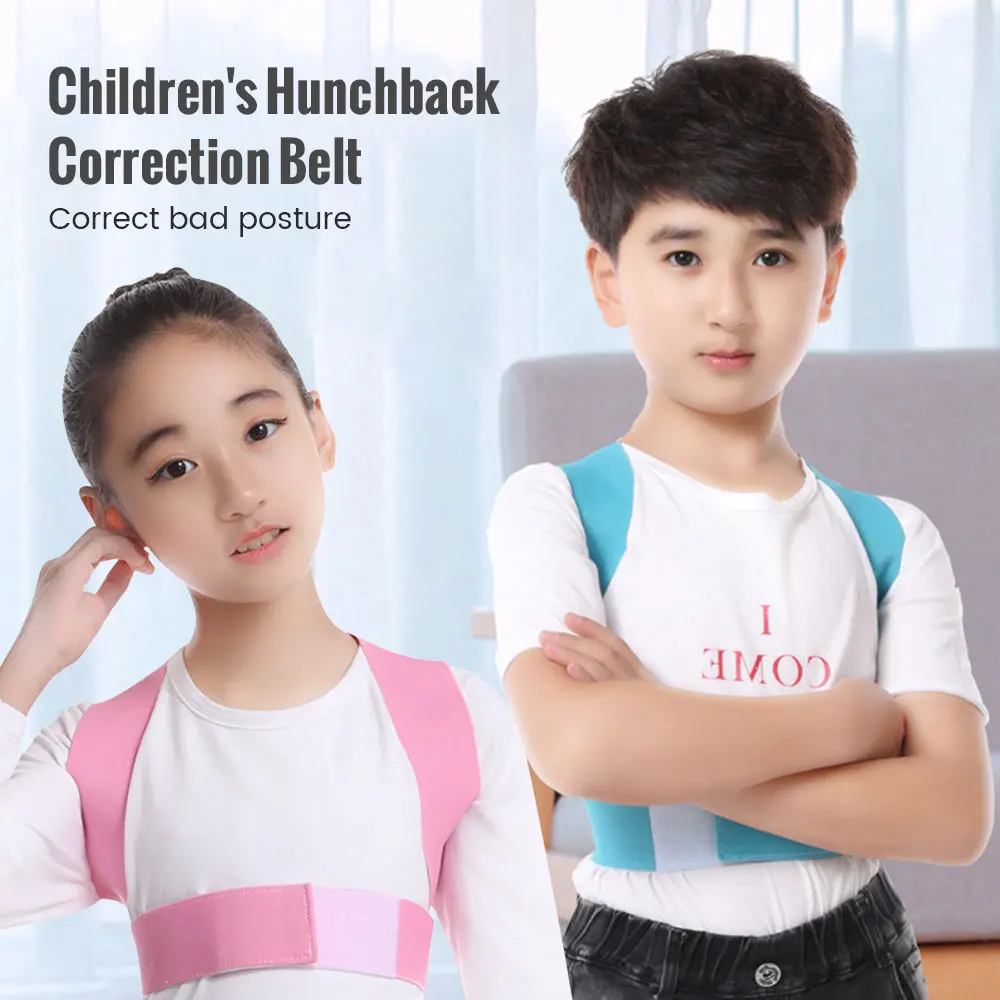 For Kids Posture Corrector Children Upper Back Support Belt Orthopedic Corset Spine Lumbar Brace Prevent Humpback Adjustable