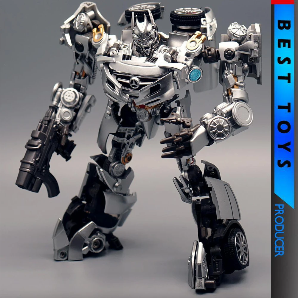 IN STOCK BestToy BT01 Soundwave Transformation Toy Electricwave Information Officer Car Action Figure Deformed Robot Anime Model