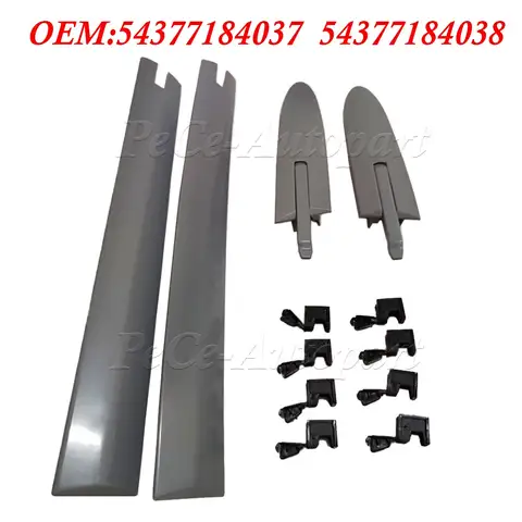 자동차 지붕 상단 힌지 커버, 왼쪽 오른쪽 클립 54377184047, BMW E93 335I 430I M4 F83 54377184038 54377184037