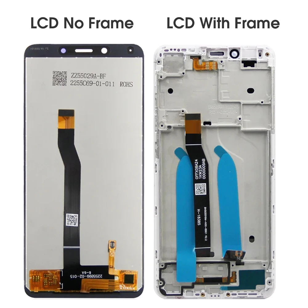 For Xiaomi Redmi 6A 5.45\'\'For Redmi 6 M1804C3CG M1804C3CH LCD Display Touch Screen Digitizer Assembly Replacement