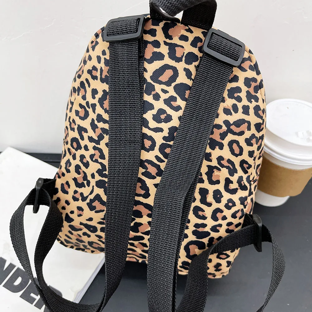 Women Retro Animal Pattern Printing Handbags Rucksack Casual Ladies Knapsacks
