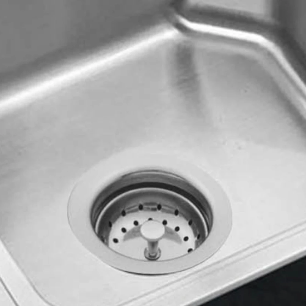 

Durable Sink Strainer Filter Net Fits Most Sinks Garbage Stoppers Kitchen Accessories Bath Tubs Shower Drains Laundry Tubs
