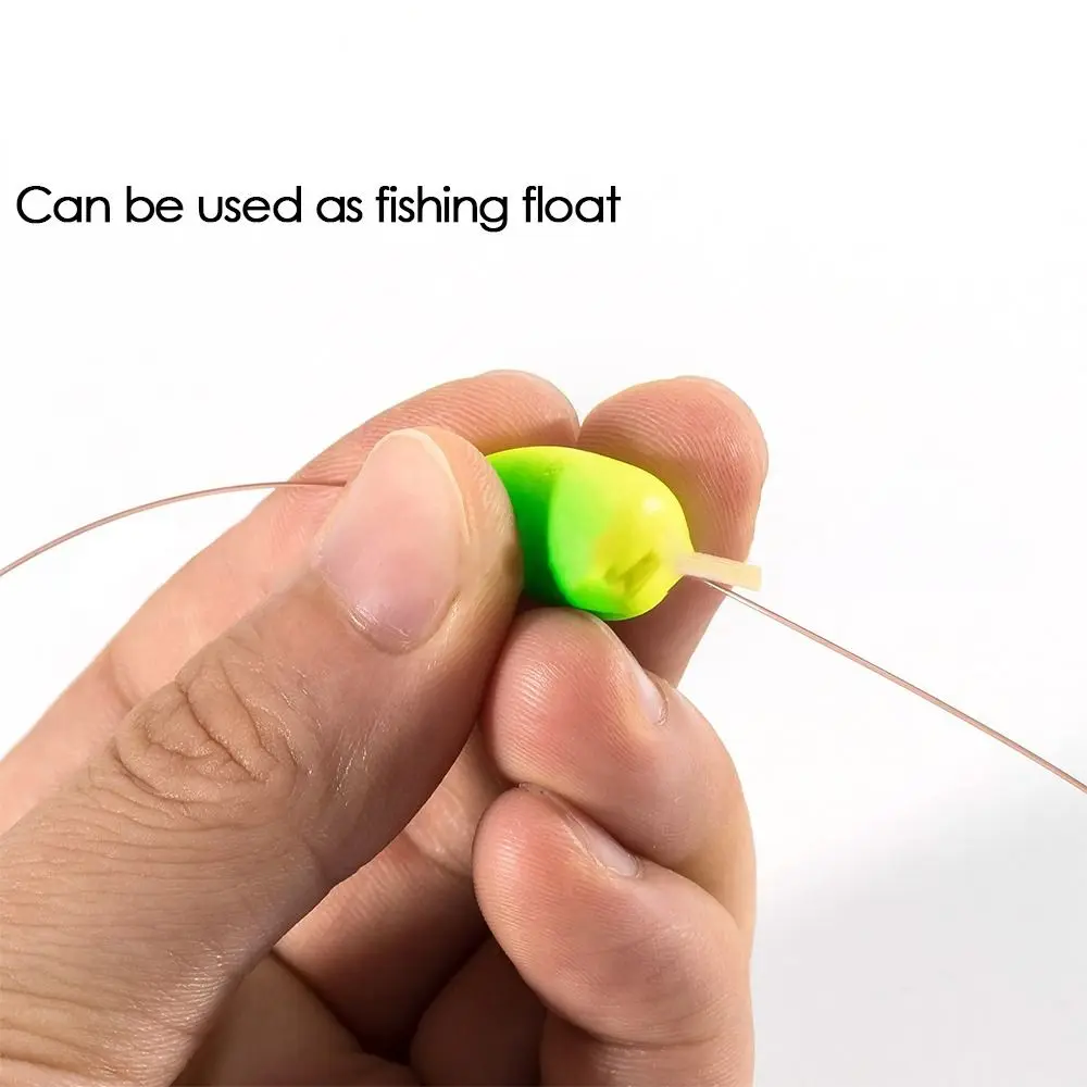 50pcs Foam Floats Ball Beads Beans Fishing Float set Bottom Rig Rigging Material Fishing Tackle Accessories Pick Size
