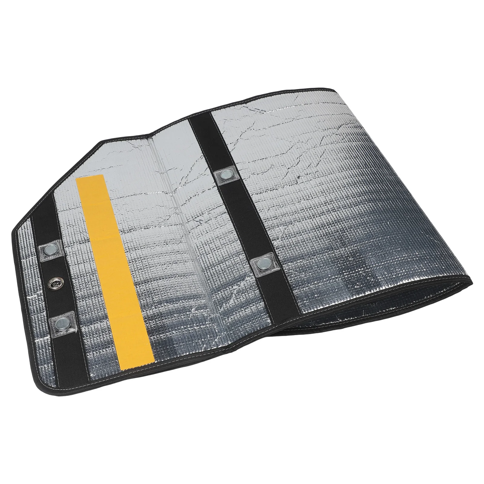 Air Conditioner Cover For Outdoor Unit Aluminum Foil Rainproof Dust Protection Shield Silver 120x50cm