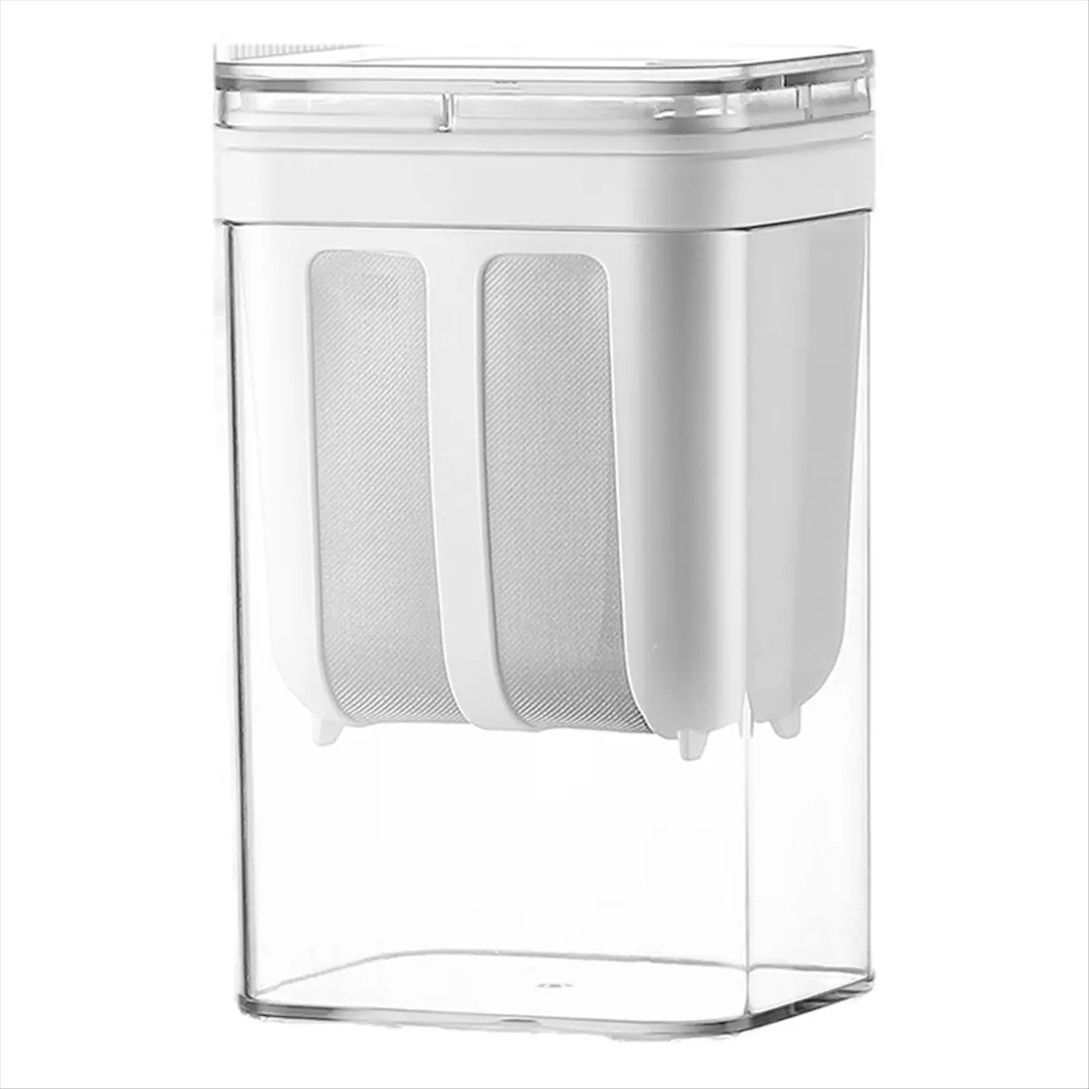 1800 مللي فلتر الزبادي مصفاة الزبادي اليونانية الغذاء مصفاة تخزين الحاويات مصل اللبن فصل أدوات لوازم المطبخ