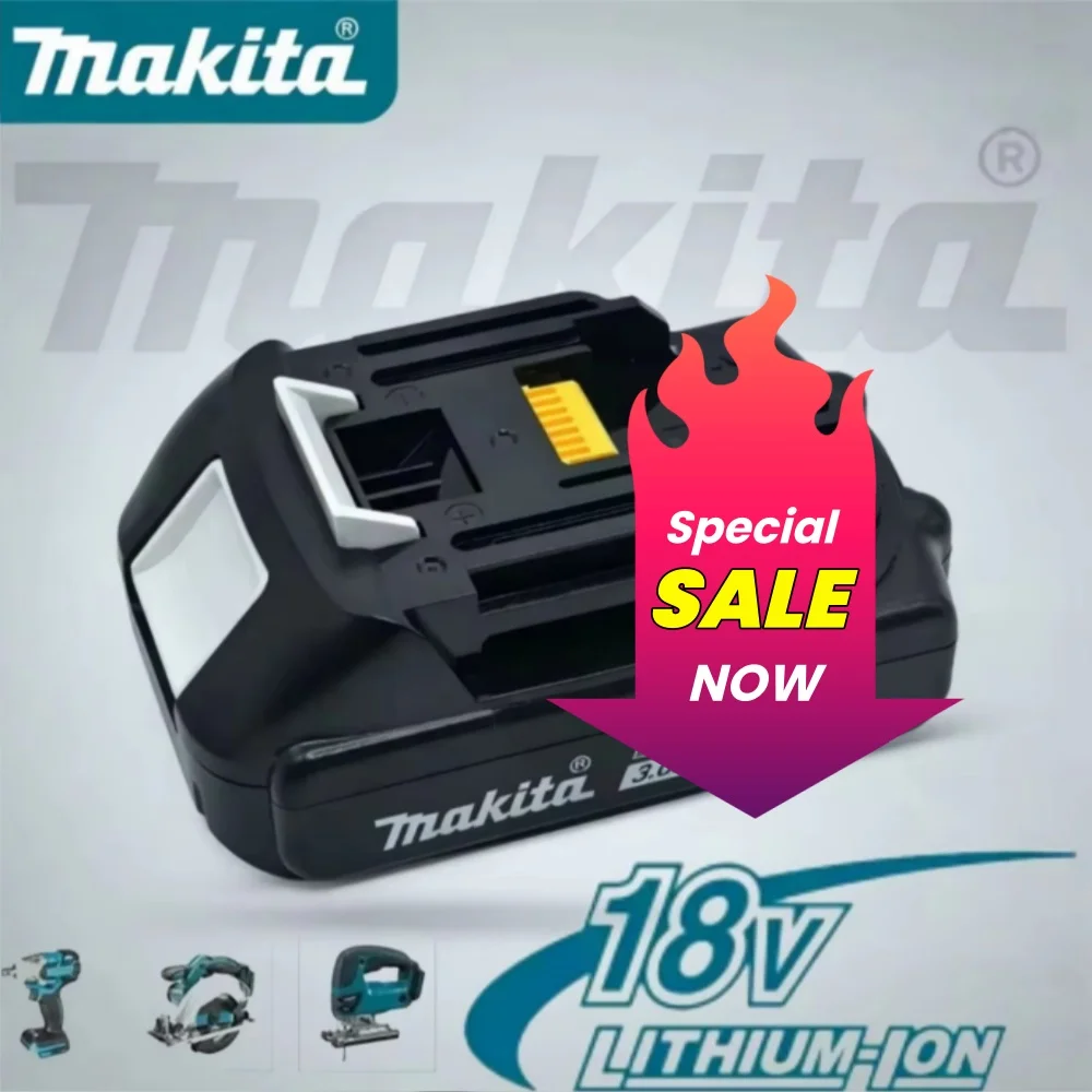

Оригинальный литиевый аккумулятор Makita 18В 3Ач (3000мАч) для замены BL1830B BL1850B BL1850 BL1840 BL1860 BL1815, аксессуар для электроинструмента