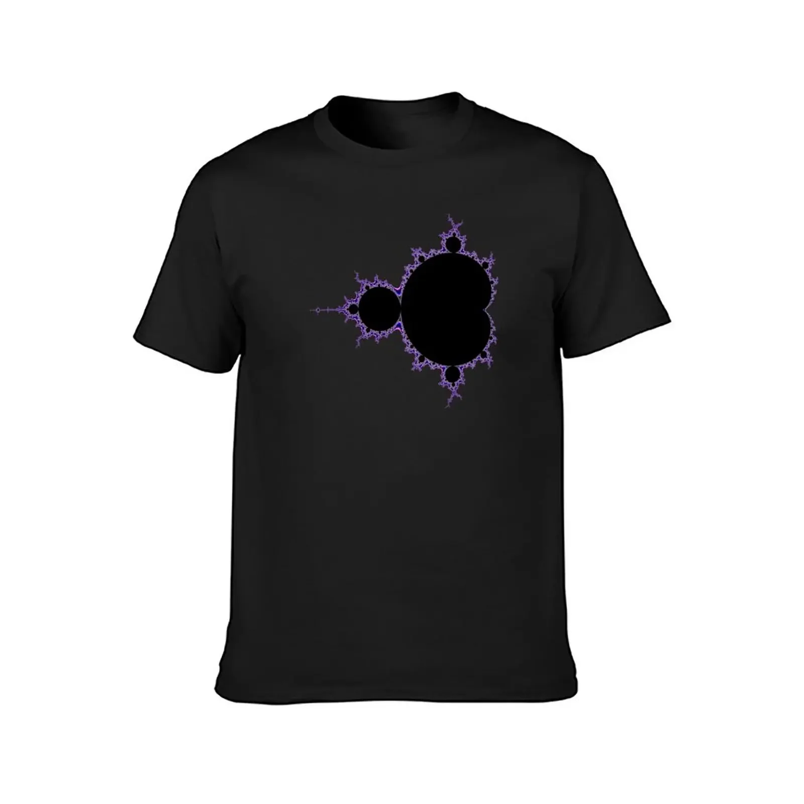 Mandelbrot 002 T-Shirt Blouse vintage Men's cotton t-shirt