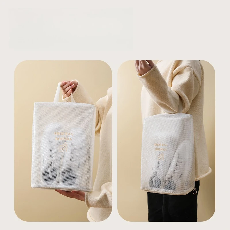 Travel shoe storage bag organizing bag dustproof shoe bag storage bag large capacity waterproof travel portable shoe box shoebag